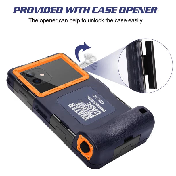 Professional Swimming for Diving with all And Waterproof 6.9 Lava LCD UrbanX to Inch Case Phones Photo Lanyard [15m/50ft] Surfing Housing Protective X28 Snorkeling Video Underwater Up