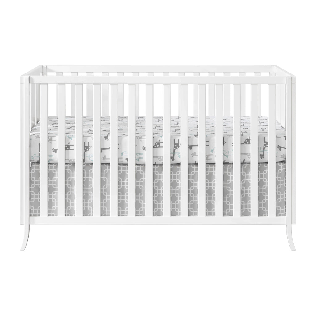Island 4 White Arlie Oxford in Baby 1 Crib Convertible