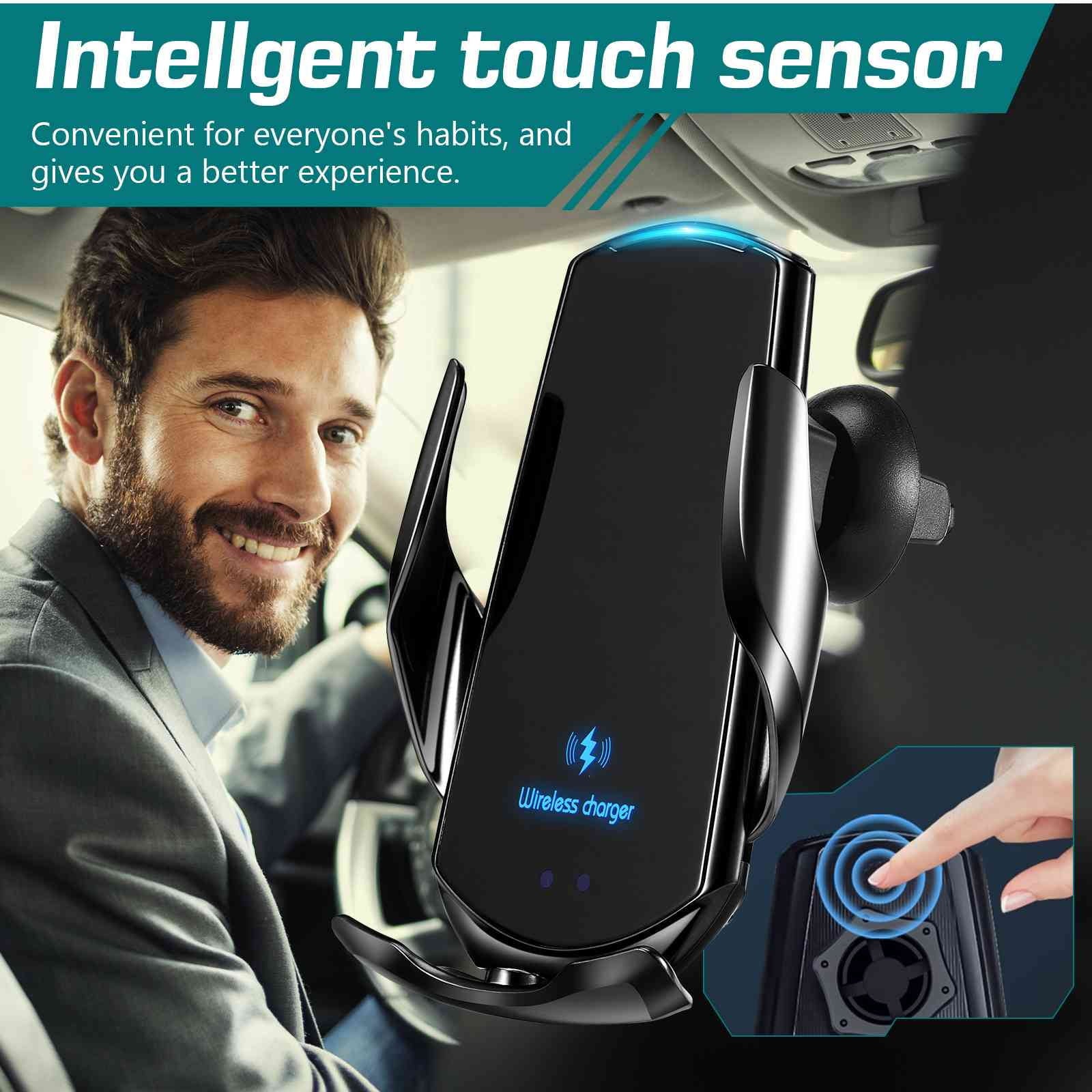for Fast Wireless Nokia 15W Lumia Phone Holder - Go on the Auto-Clamping 920 Car Optimal Mount Charging Charger: