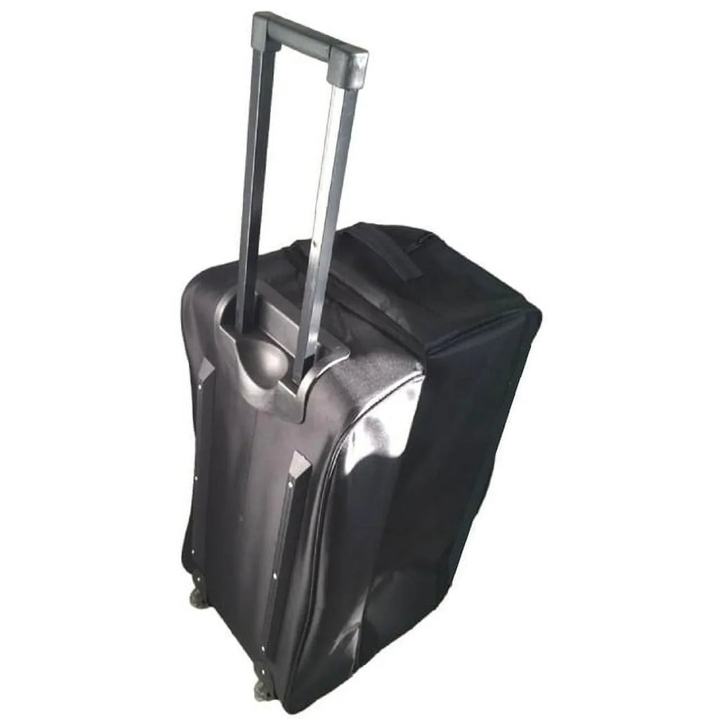 Black, Multi-Pocketed Duffel Gear Telescoping Handle Factor X Bag Travel Wheels with - 28" Rolling &