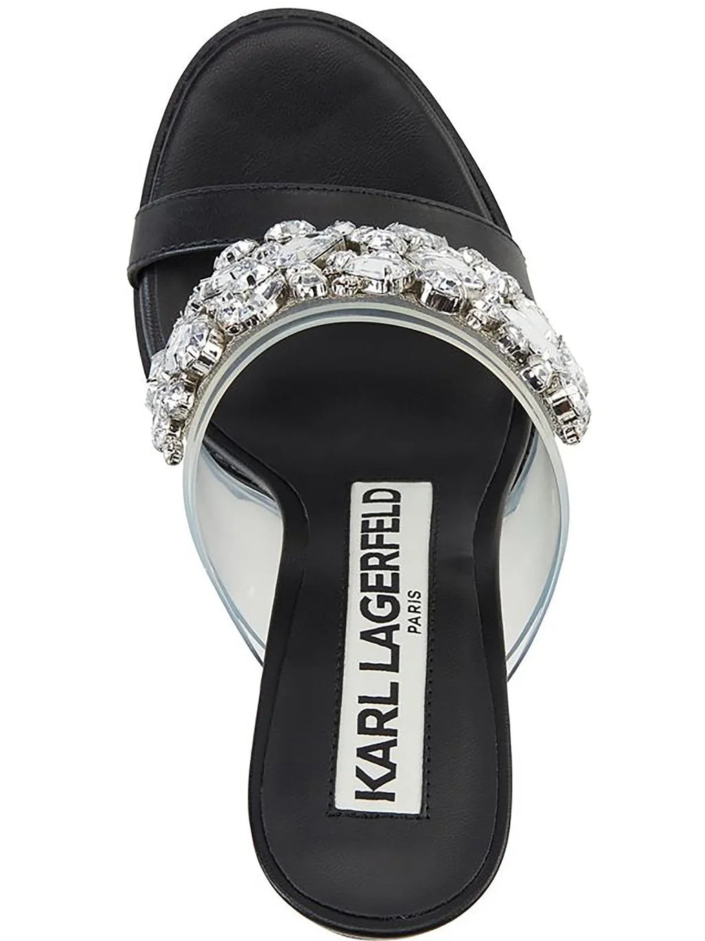 Mule Sole Rhinestone Bedika Womens Rubber Lagerfeld Sandals Karl