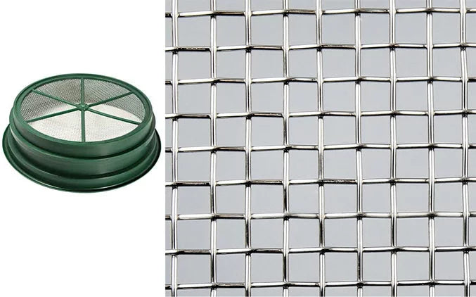 1/20" Classifier 1/100" 1/8" 1/12" Screens STACKABLE 6 1/50" | | 1/4" Pack