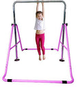 Bar Expandable Bar Horizontal Folding Tower Gymnastics Junior Playground Jungle Kip Purple Adjustable Gym Climbing Height Bar Training Training Monkey Balance Athletic Gymnasts Children Bar Bars