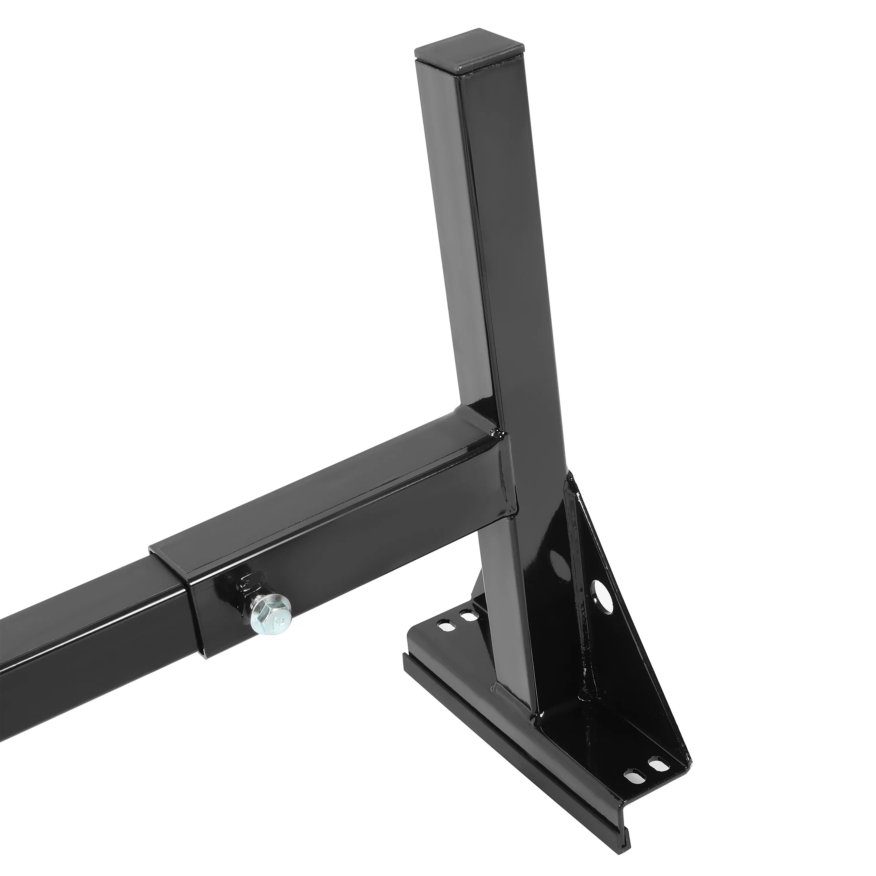 GMC Kojem Roof Rack Rack Vans 2 Universal Full-Size Ladders Carry Steel Bars Mount E-Series Adjustable Chevy Express Savana Ford for 68"-75"