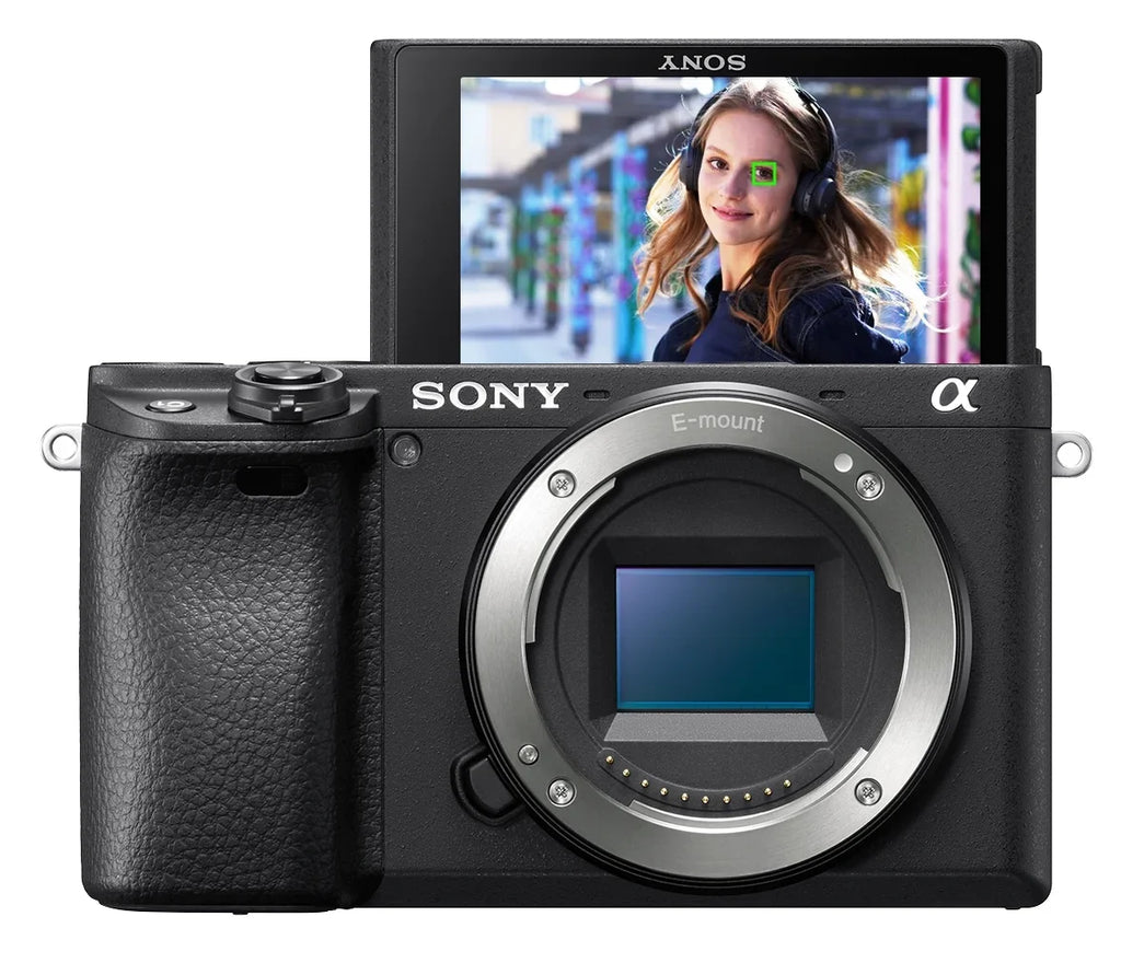 30 a6400 MP 24.2 body NFC, Bluetooth 4K Digital / ILCE-6400 Sony APS-C mirrorless fps - only - black - - camera - - - Wi-Fi, -