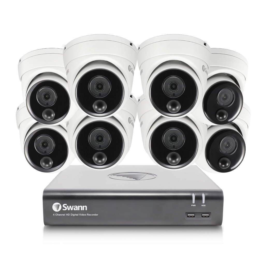 SWDVK-84580V8D 8 Security Channel Camera 8 - DVR Full System Swann 1080p HD