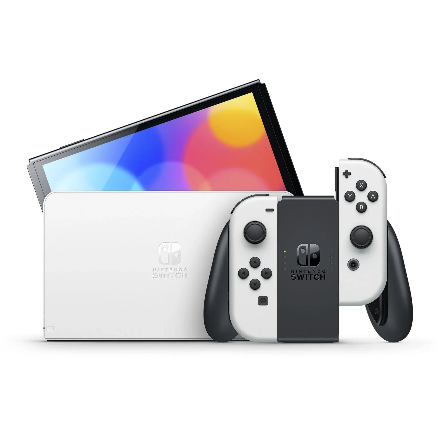 Cleaning OLED Cloth Switch Maker 2 White Console Screen and Mario with Super