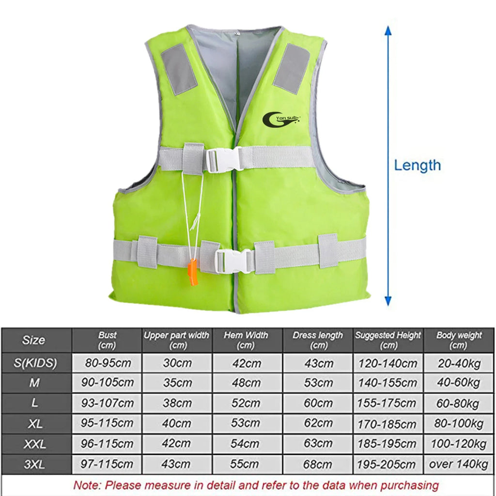 Water YHAIOGS Jackets Adults Vest Swim for Swimming Jacket Outdoor Boating Adults Sport Life