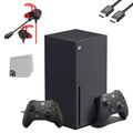 RAM Controller BOLT + Console X Black Microphone Microsoft Xbox Pre-Owned AXTION With Gaming With 16GB Bundle G9 2 Series Earbuds