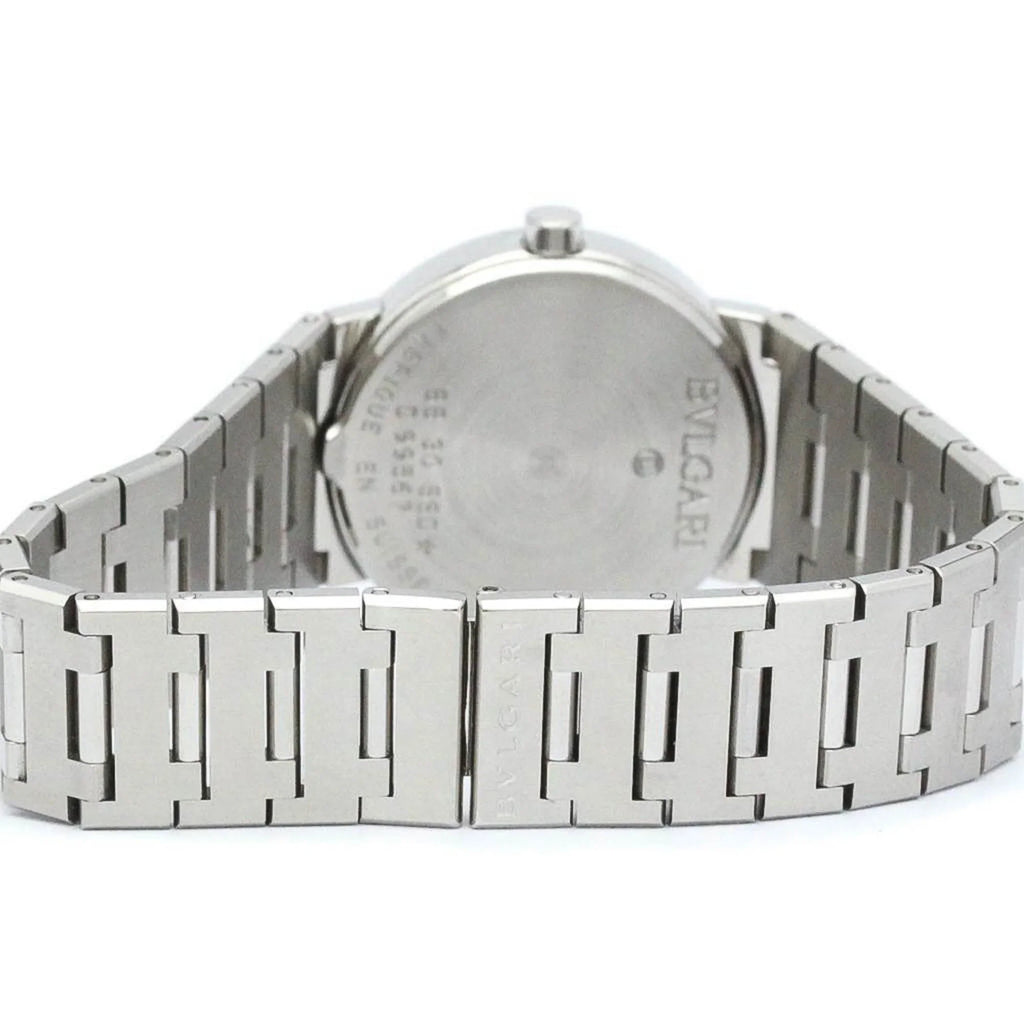 Steel Unisex Bvlgari BB30SSD (Good) BVLGARI Quartz Polished Watch Pre-Owned BF565431 Bvlgari