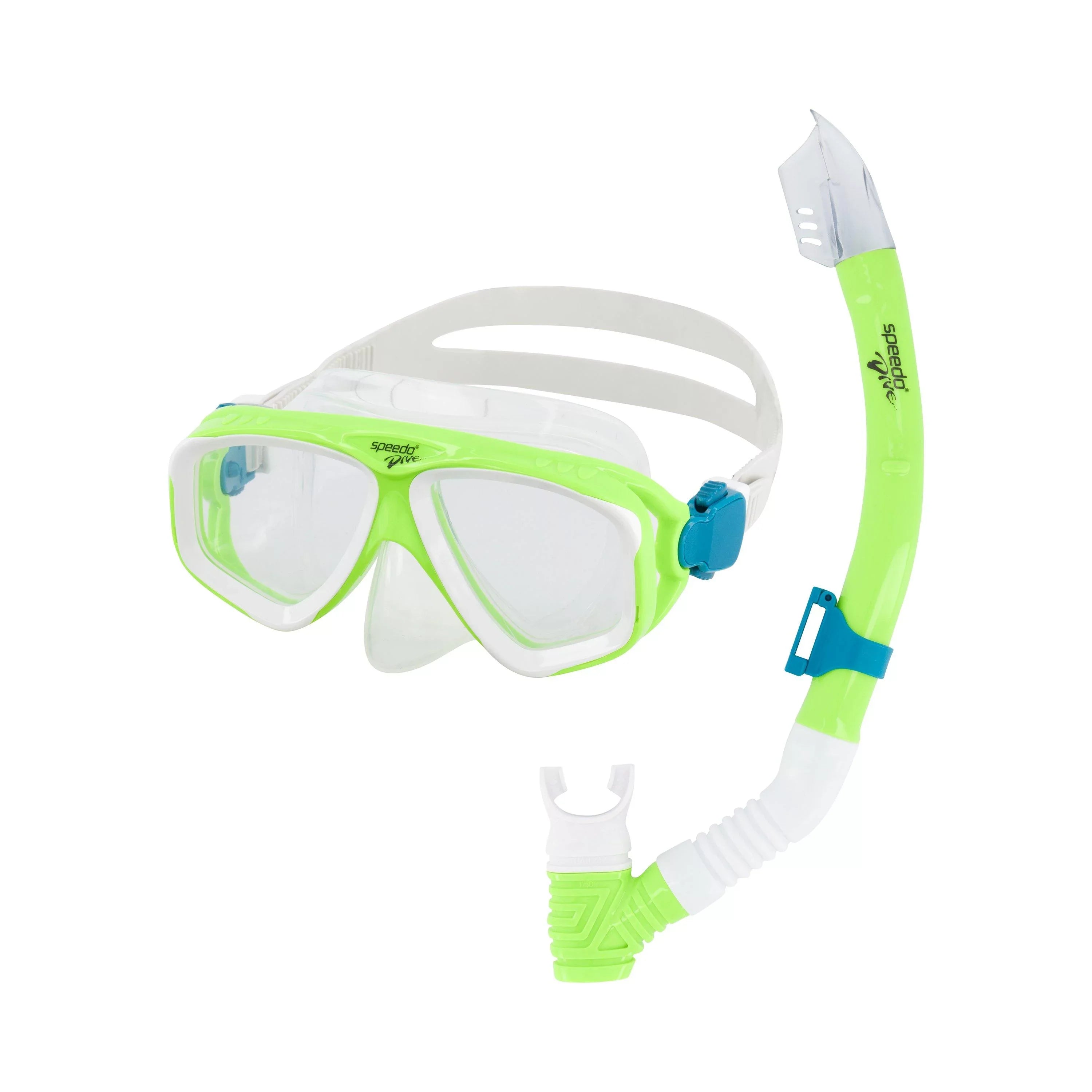 Adventure 7530334-328 - Set Speedo Jr Green Mask