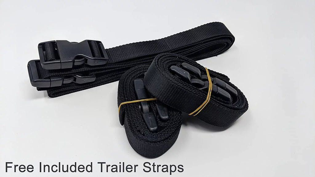 Rain, Trailer Covers Bag UV RED/Black and Color Protects Weatherproof Straps - Storage Jet All VX-C Yamaha - for Rays, - Sun, More! Ski Weather 2021 Trailerable - Includes from and