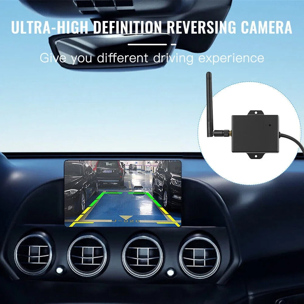 Car Wireless Reversing Stable Easy View Camera Rear Signal, - AV Wifi 50m - Module Camera for to Ideal Transmitter Range