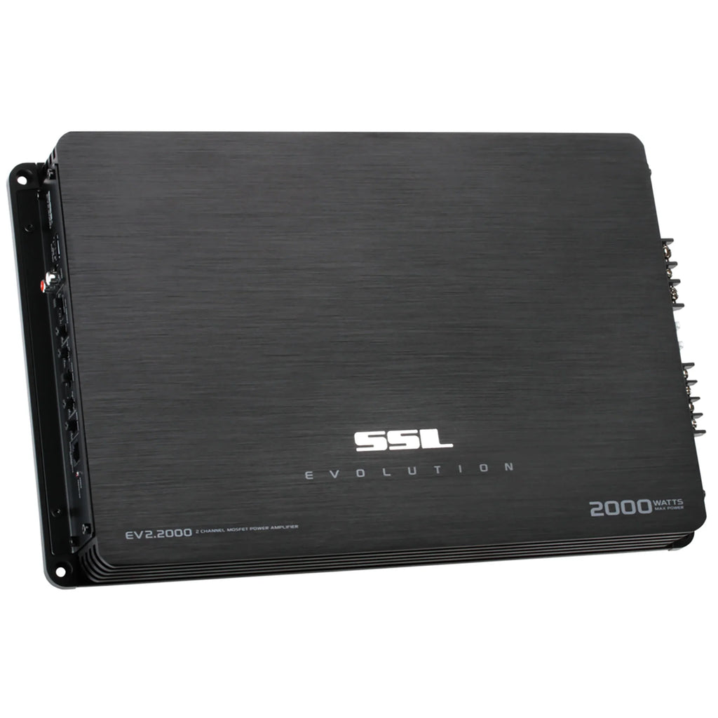 Watt Sound Storm Amplifier Laboratories 2000 2 Channel EV2.2000 Car Full Range