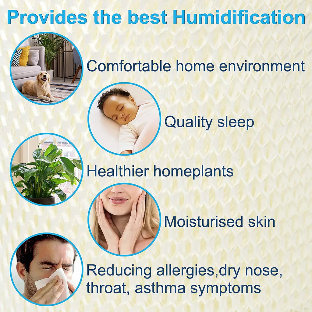 BCM3600 BCM3855 HQRP Humidifier BCM3656 BWF75 SWF75 Bionaire W15 Filter 3-Pack BCM3955 W12 W14 for