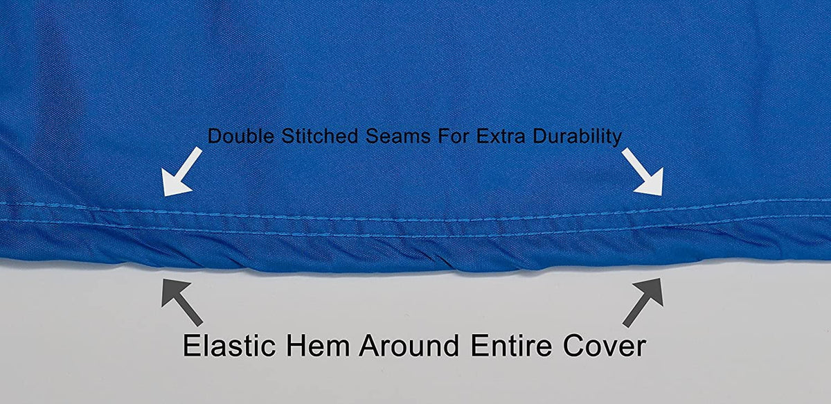 900 Weatherproof Protect Storage Fit All Color - - 1995-1998 Cover Kawasaki & for Ski - Weather ZXI Bag Rain Contour Includes Trailerable Custom Straps from Trailer & - Blue/Black Sun! Jet