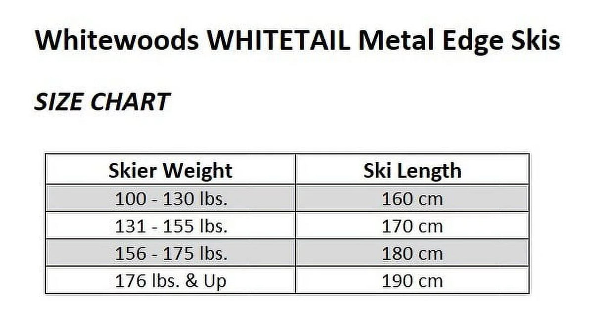 Adult NNN Country Metal Cross Rottefella WHITETAIL Edge Skis, Whitewoods Binding
