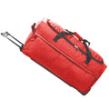 Black, Multi-Pocketed Duffel Gear Telescoping Handle Factor X Bag Travel Wheels with - 28" Rolling &