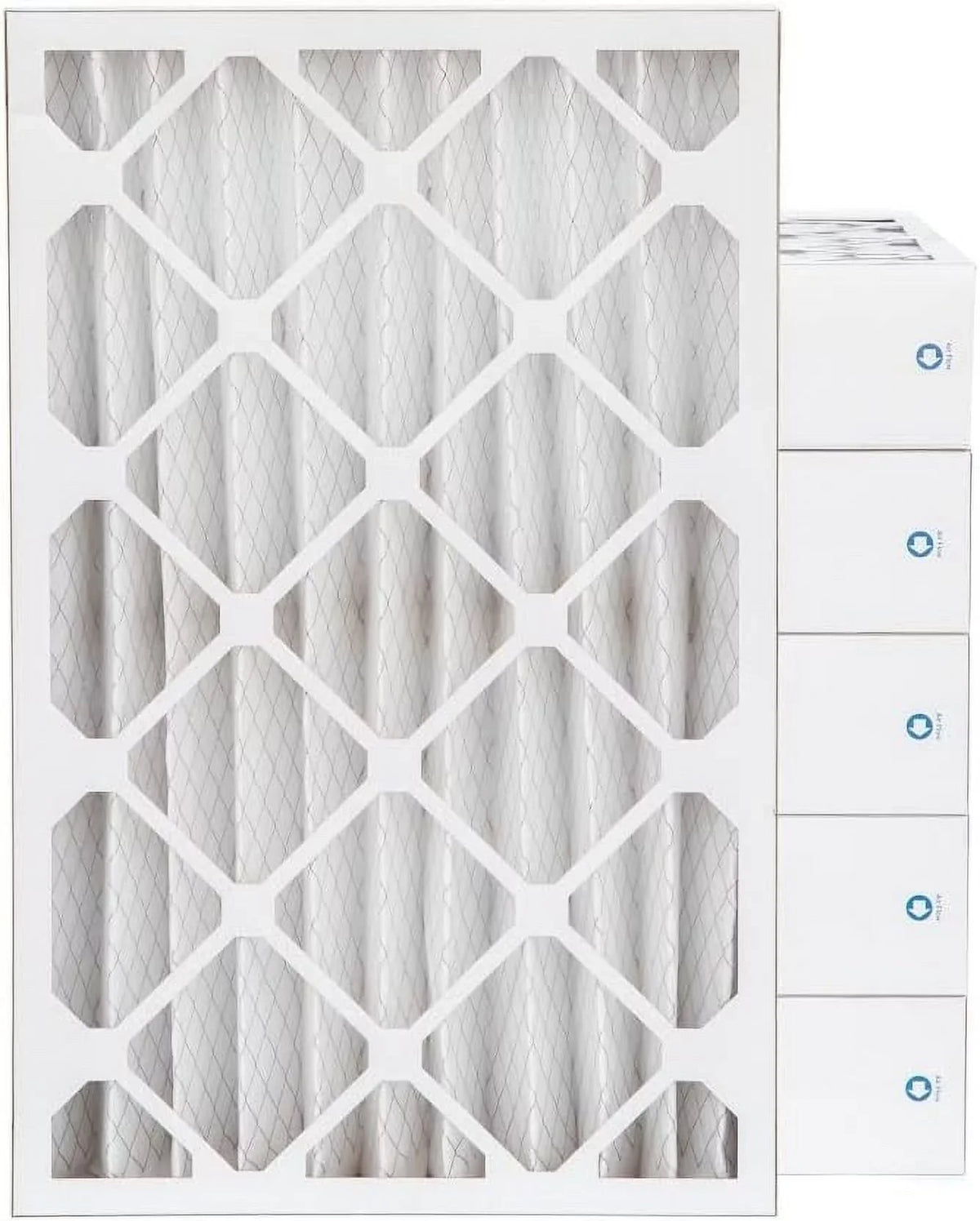 MERV Air 3-3/4, 8 15-1/2 Pamlico. tual HV 16X25x4 Of 6. Filters 24-1/2 Furne X By White Case Size: Pleated 4'' X