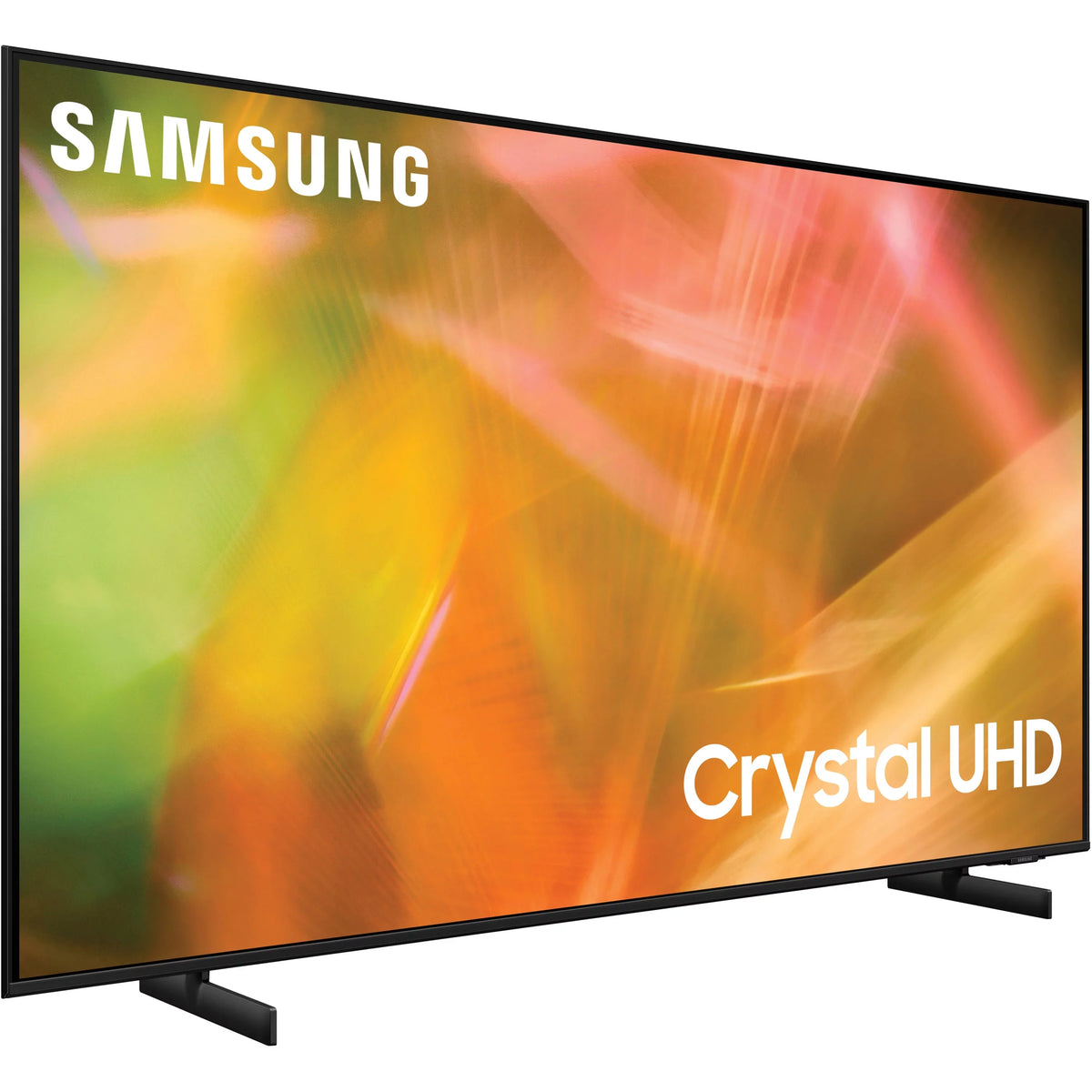 [Refurbished] LED Crystal HDR TV 4K 2021 43" Restored Samsung Smart UHD Class with UN43AU8000 (2160p)