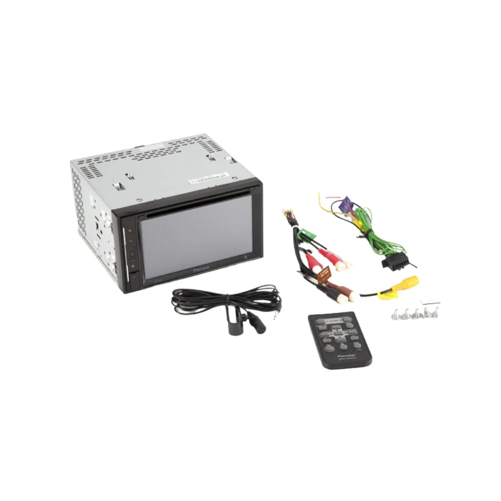 Bundle Pioneer Multimedia Eldorado Installation with / KIT769 Car - Bluetooth Cadillac and Dash for Radio Stereo Double 1992-1995 Camera, Din Touchscreen DVD DVD Kit Kit - Backup