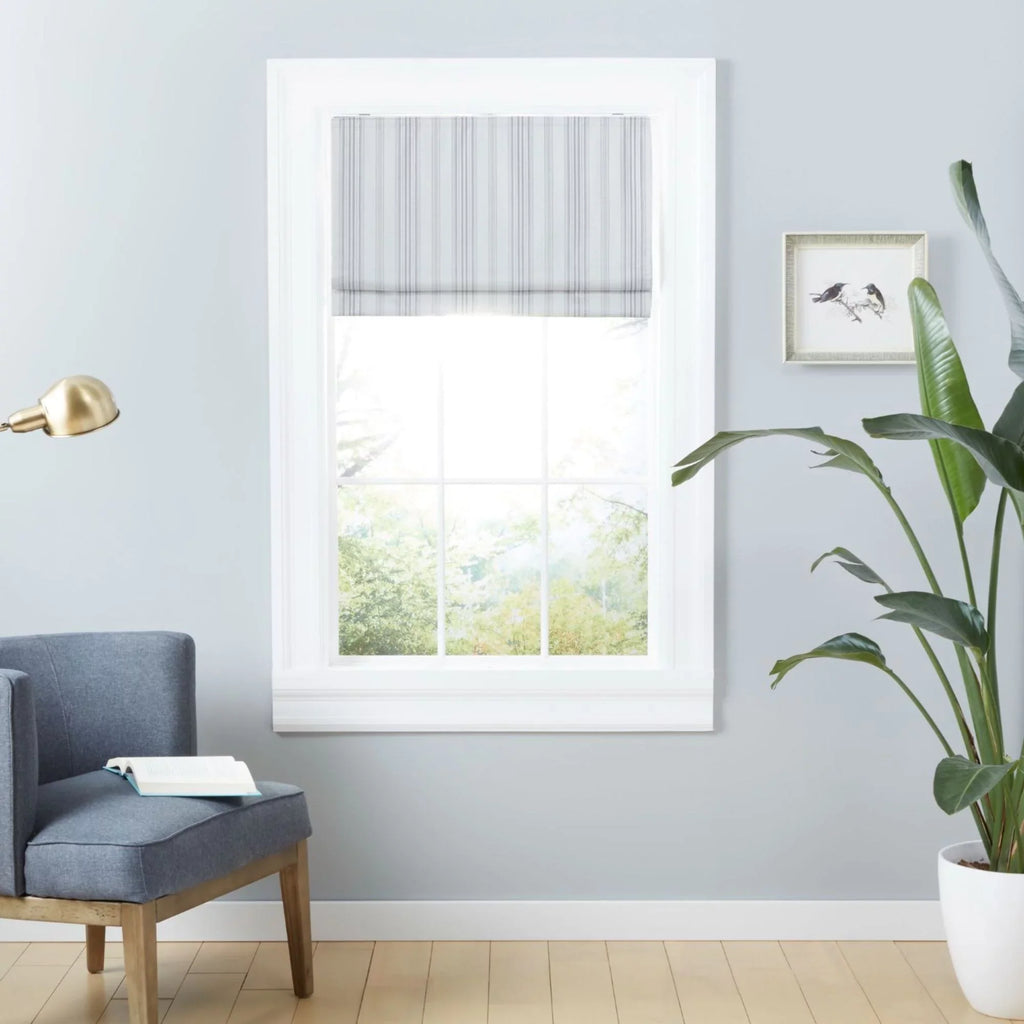 Ricardo Shade, Home Exclusive Blackout Total Roman 23"x64", Grey