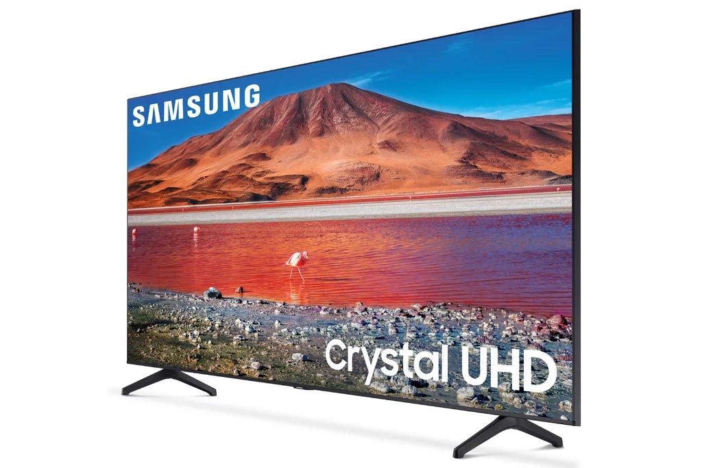 Tizen SAMSUNG UN43TU7000 LED 43" HDR 4K UHD (Refurbished) Class Smart TV Restored Crystal