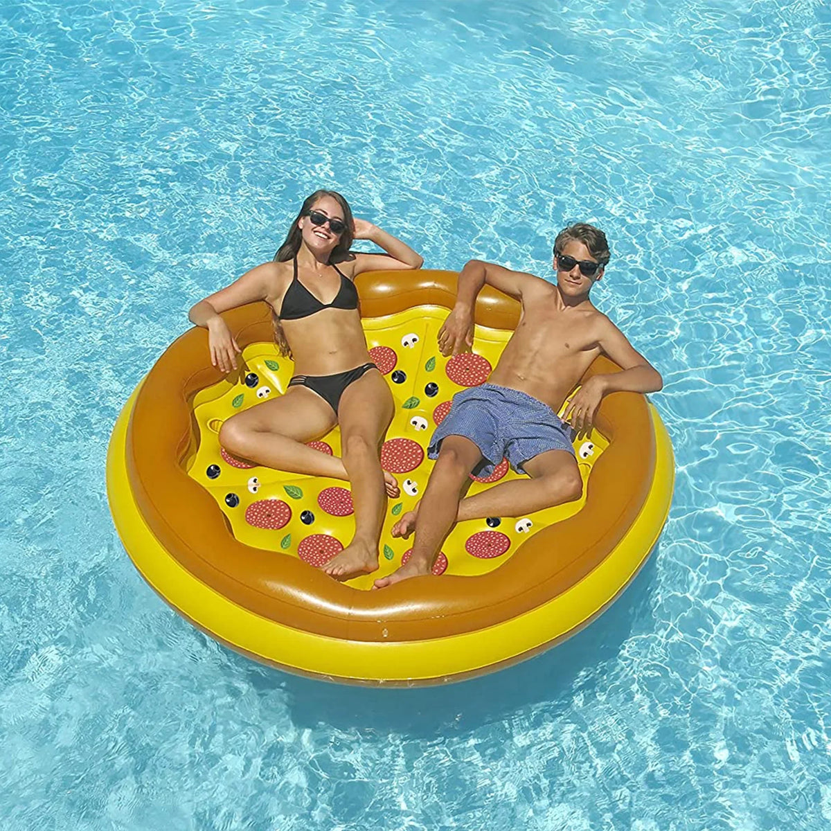 Personal Pizza Swimline Giant Island Float Pool