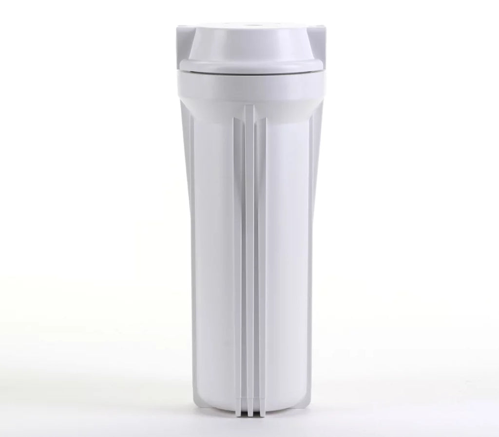 RO Hydronix with HF2-10WHWH12, Filtration 1/2" Systems, White Flat White Ports For & 10" Cap Housing