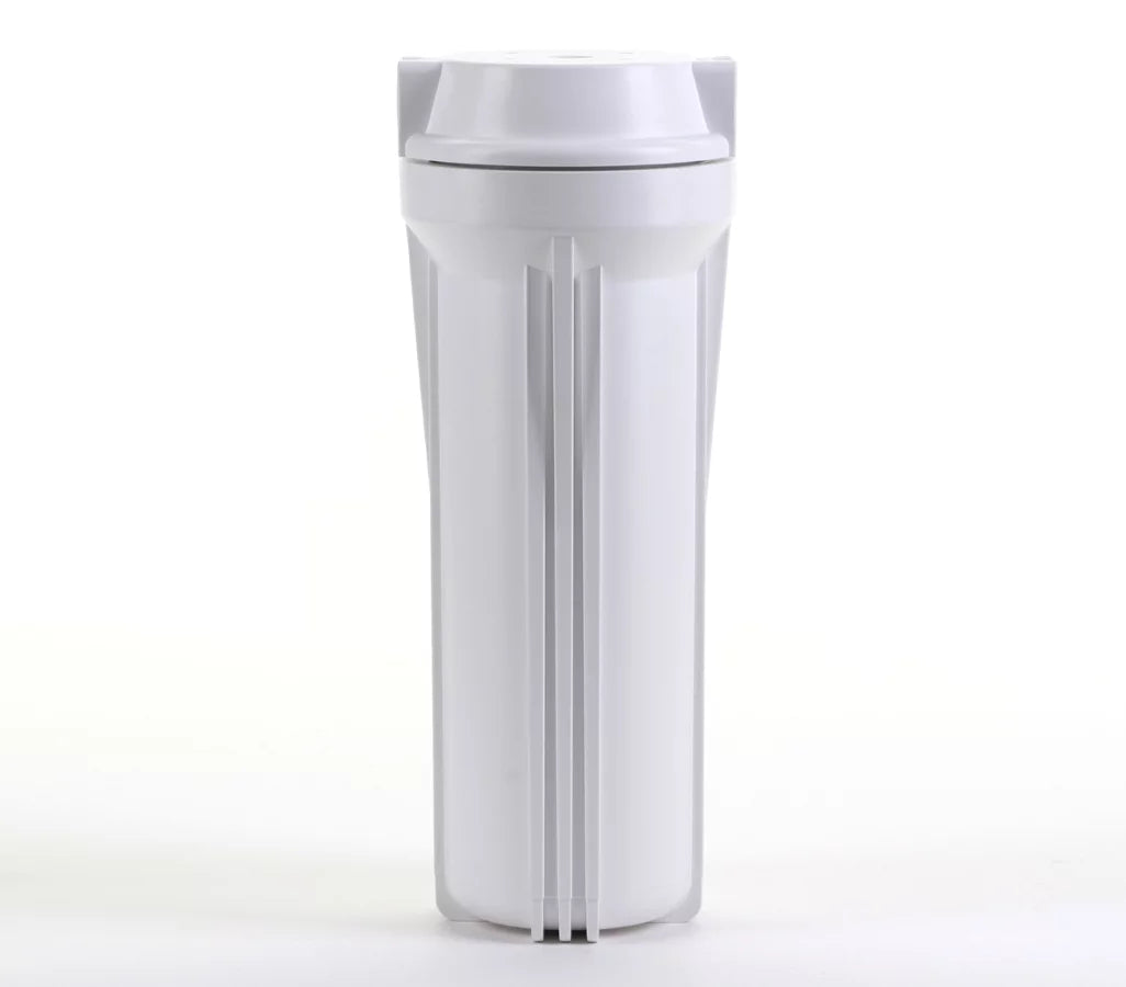 RO Hydronix with HF2-10WHWH12, Filtration 1/2" Systems, White Flat White Ports For & 10" Cap Housing