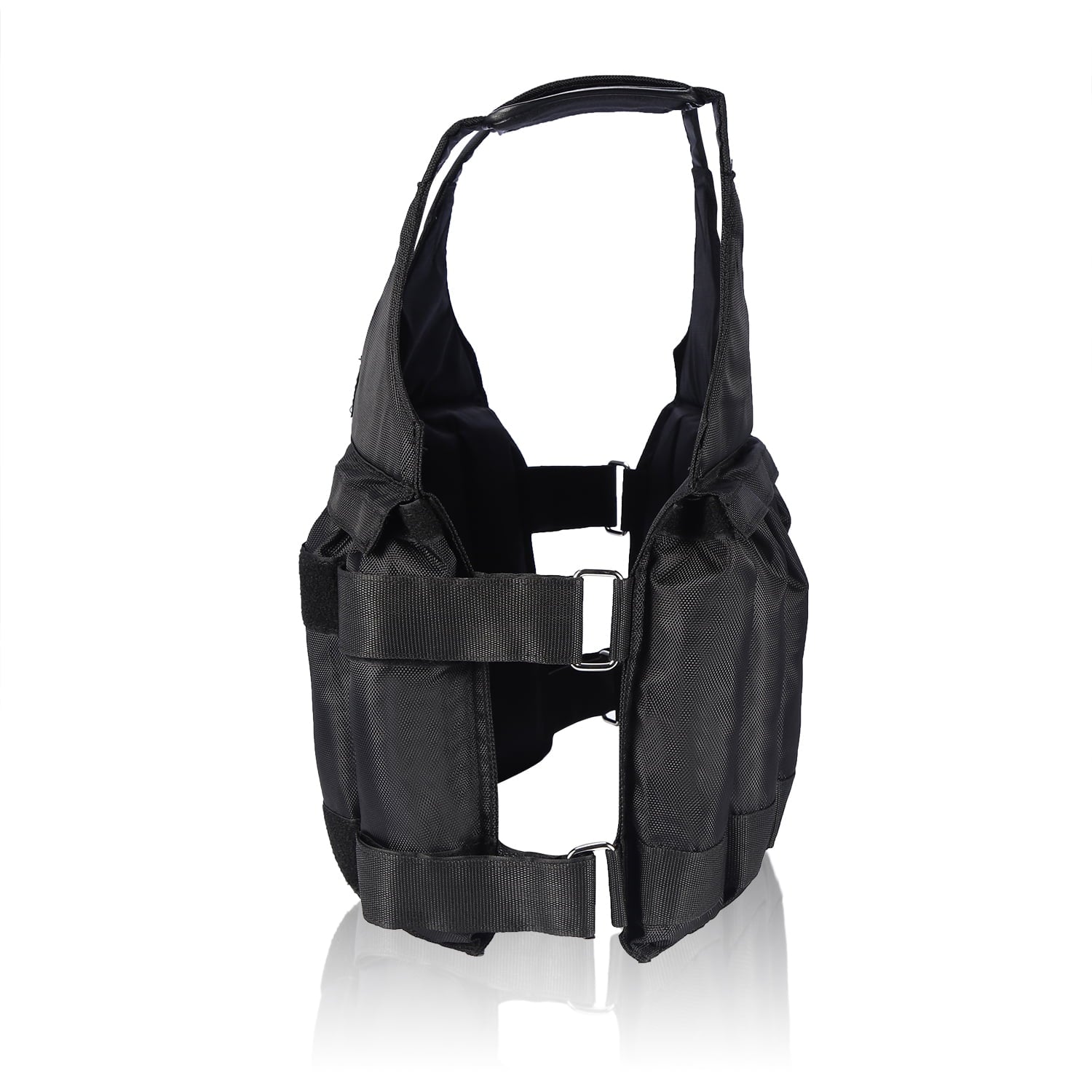 with 12pcs Boxing Vest Pouches Fitness Weight Vest Workout Training Weighted Exercise Jacket 50KG/110lbs Adjustable