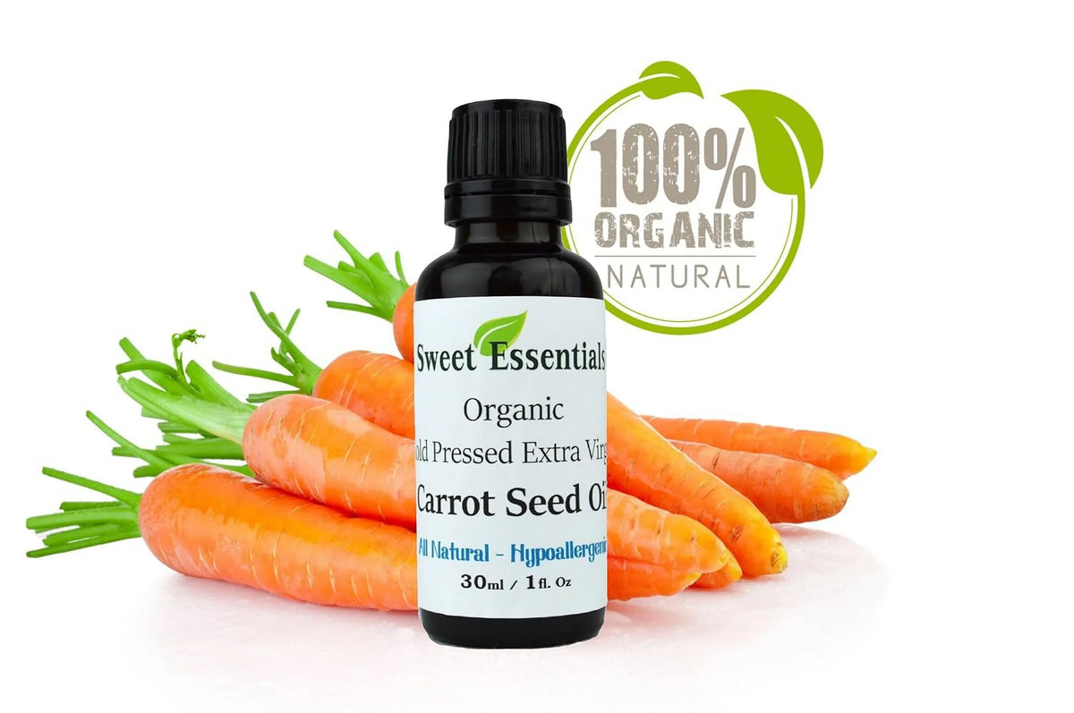 Oil Imported Cold For Pure Dropper | & From | Extra Seed France Hair, Organic 1Oz Pressed Skin, | | | Euro Unrefined Carrot | Nails
