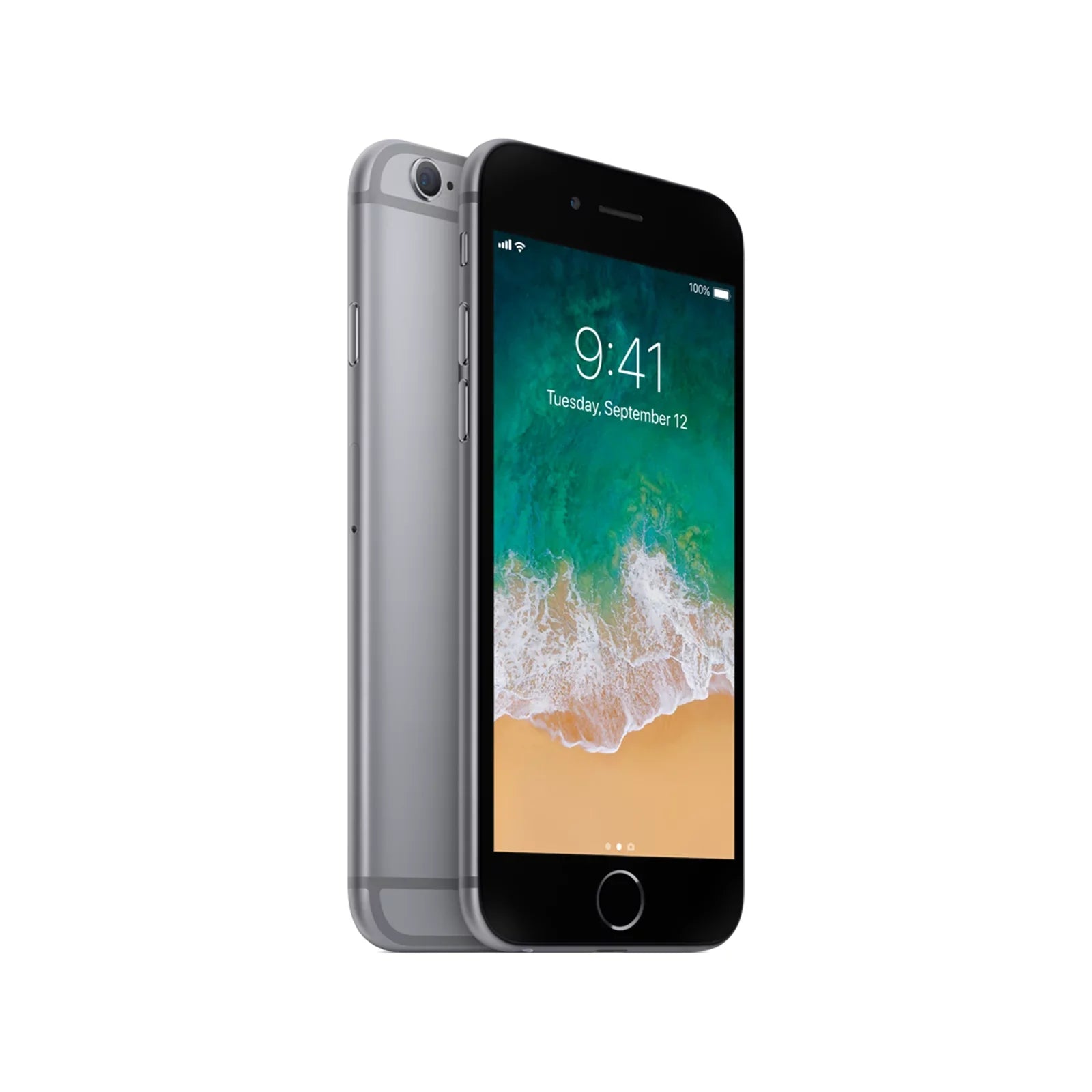 Apple 6S Unlocked - Carrier 64GB Gray Space iPhone Pre-Owned (Fair) -