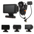 Cheefull Night , Dash Cam Camera Loop-Recording Cars,Dual and Parking & Dash for with Vision, Mode Built-in IR G-Sensor, Inside 1080P GPS, Front