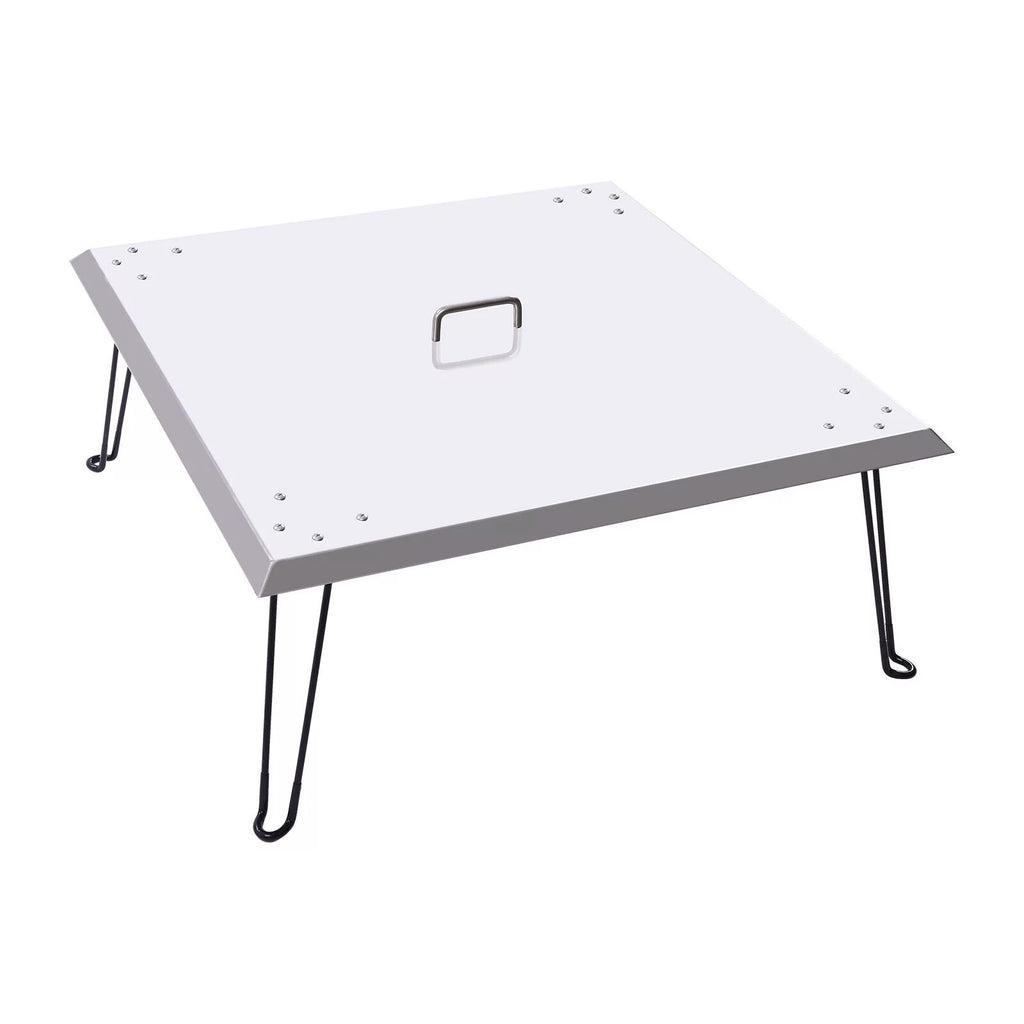 Heater Deflector-Turn into Fire Heat Pit Pit a Fire Patio Cover 30"x30" Burner