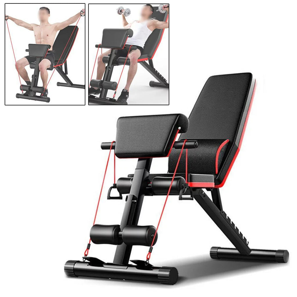 Home 160kg Gym Workout Multifunctional 352.7lb Weight Adjustable Bench / for