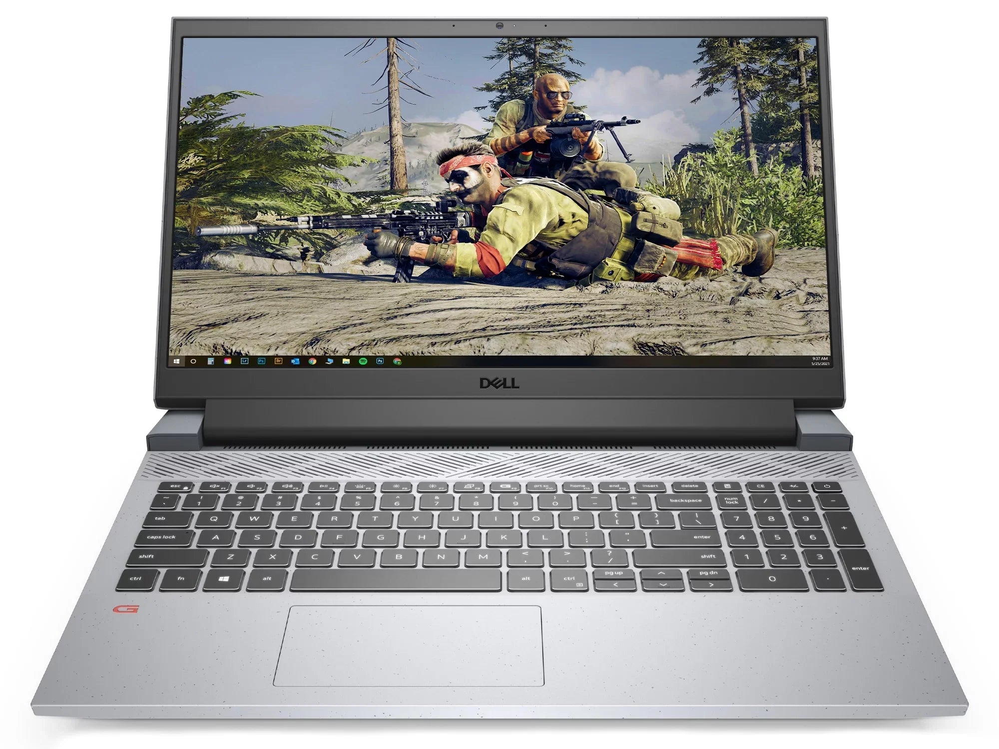 FHD RTX Windows 3050 G15 Phantom PCIe Ryzen SSD, 8GB Dell 120Hz 7 AMD 11 RAM, Notebook, 15.6" NVIDIA 512GB GeForce Ti, Grey, 5800H, Home Gaming