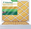 18x25x2 (3-Pack) HVAC AC Pleated Filters Filterbuy Furnace 11 Air MERV