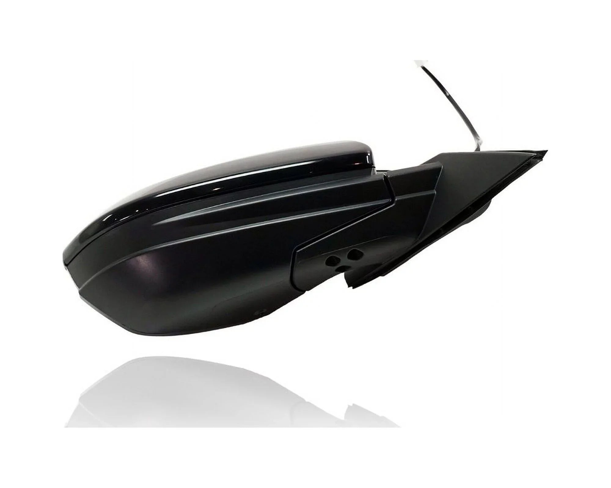 Door Right - Matte-Black Cover Powered, LX Side - '19-21 - Camera, Insight Mirror Hand Heated - for View Without Compatible/Replacement Honda Passenger - 76208TXMA01ZA