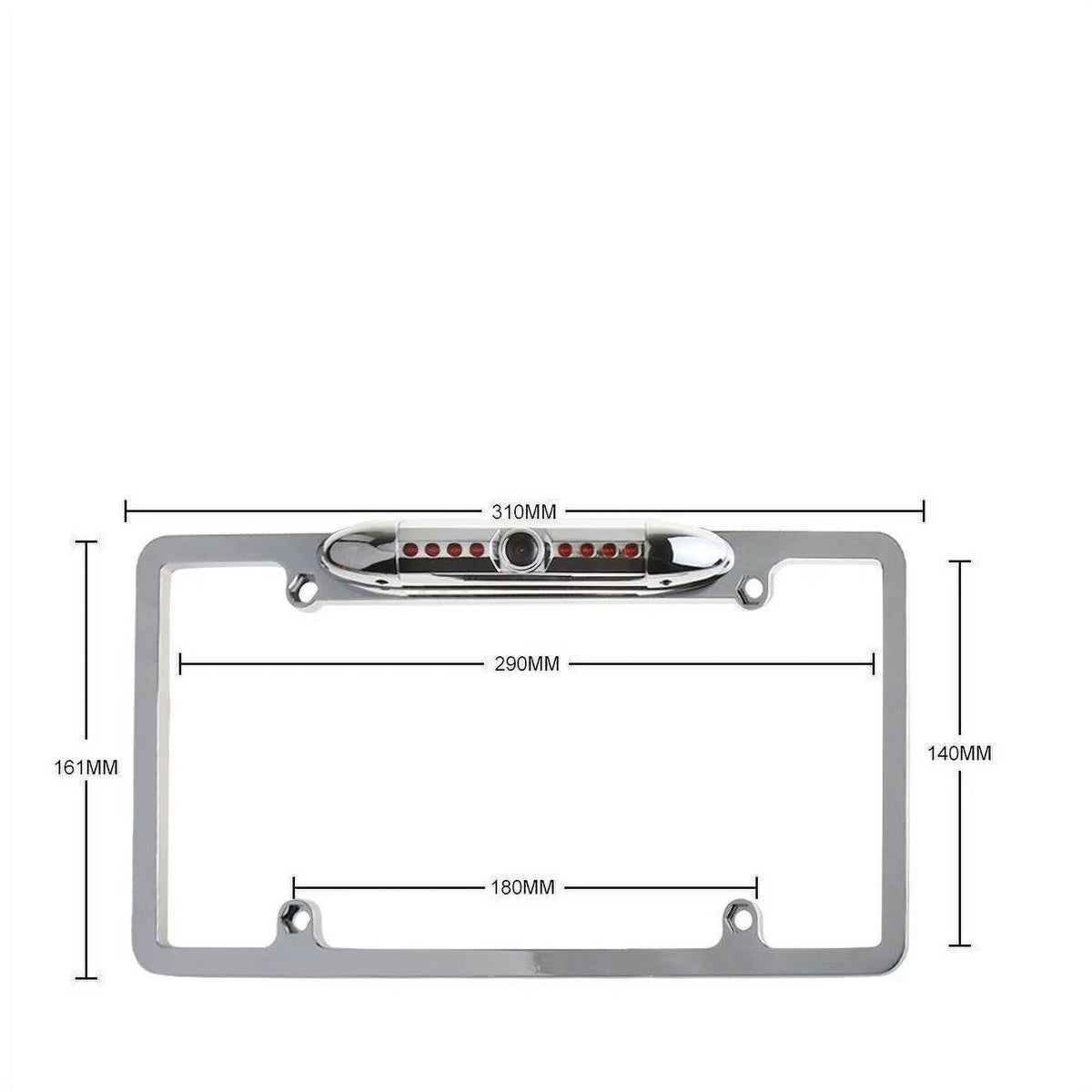 for Van License Frame Truck, Trailer, Camera Plate Bus Backup Rearview