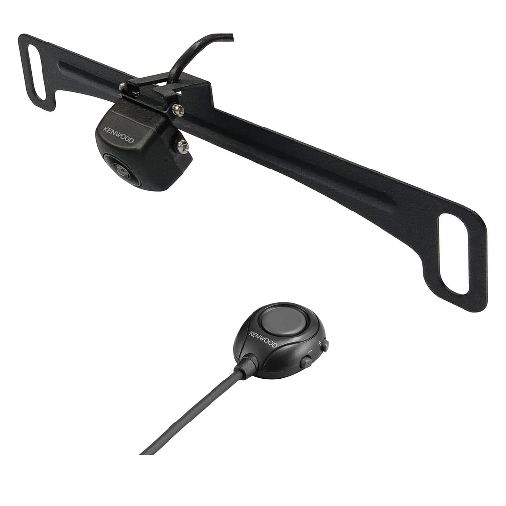 Receiver with with View DNX697S Rear Multi-Angle Mounting Camera License Plate Kenwood Navigation CMOS-320LP