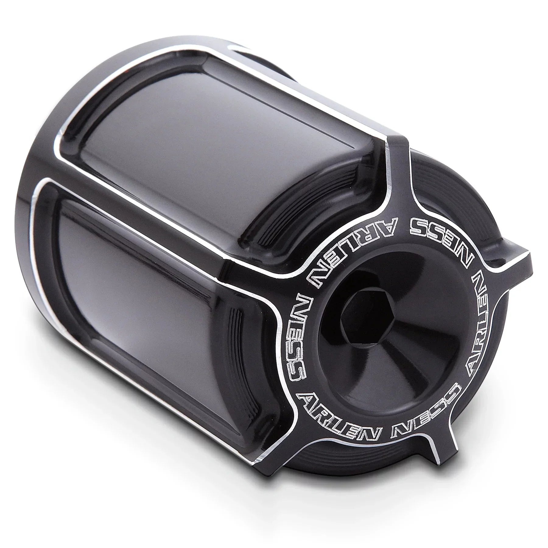 Oil Ness Re-Usable Black Billet (03-463) Arlen Filter Beveled
