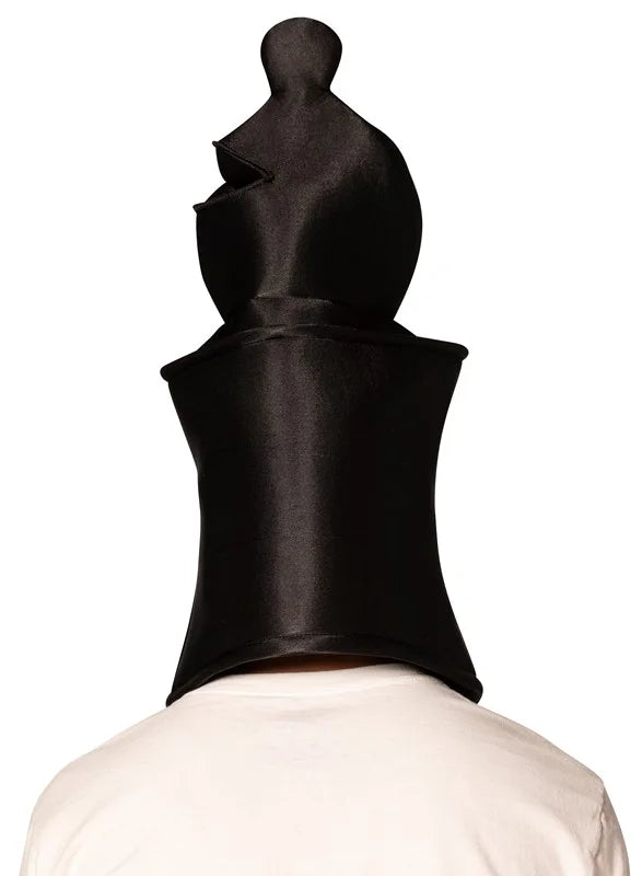 Size, Deluxe Ultimate Imposta Mask Adult One Costume, Rasta R1309-OS BlackBishopChessHeadpiece Halloween