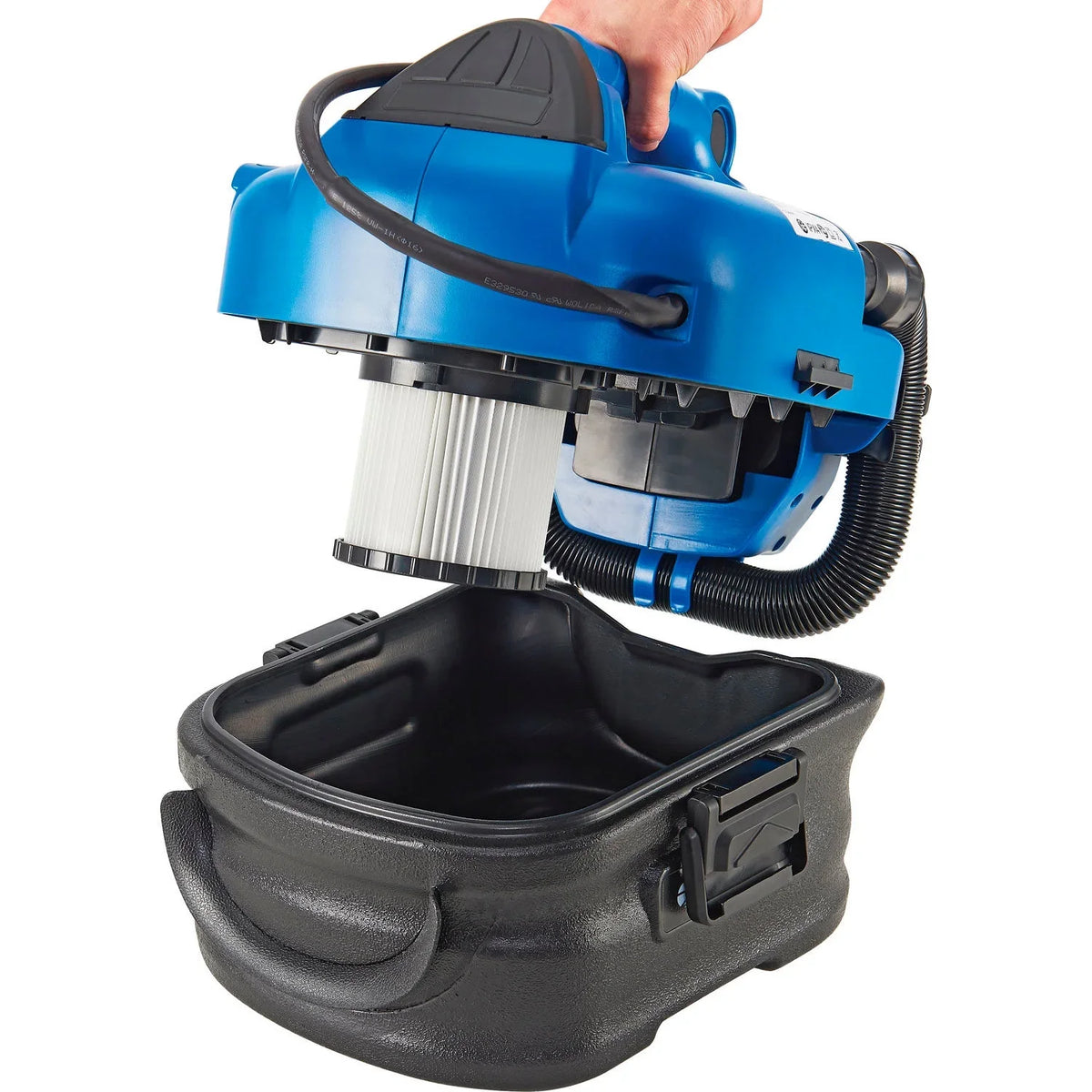 Battery Vacuum Gallon Adapter, Powered 2 Inflate Air Wet/Dry with HEPA Capacity