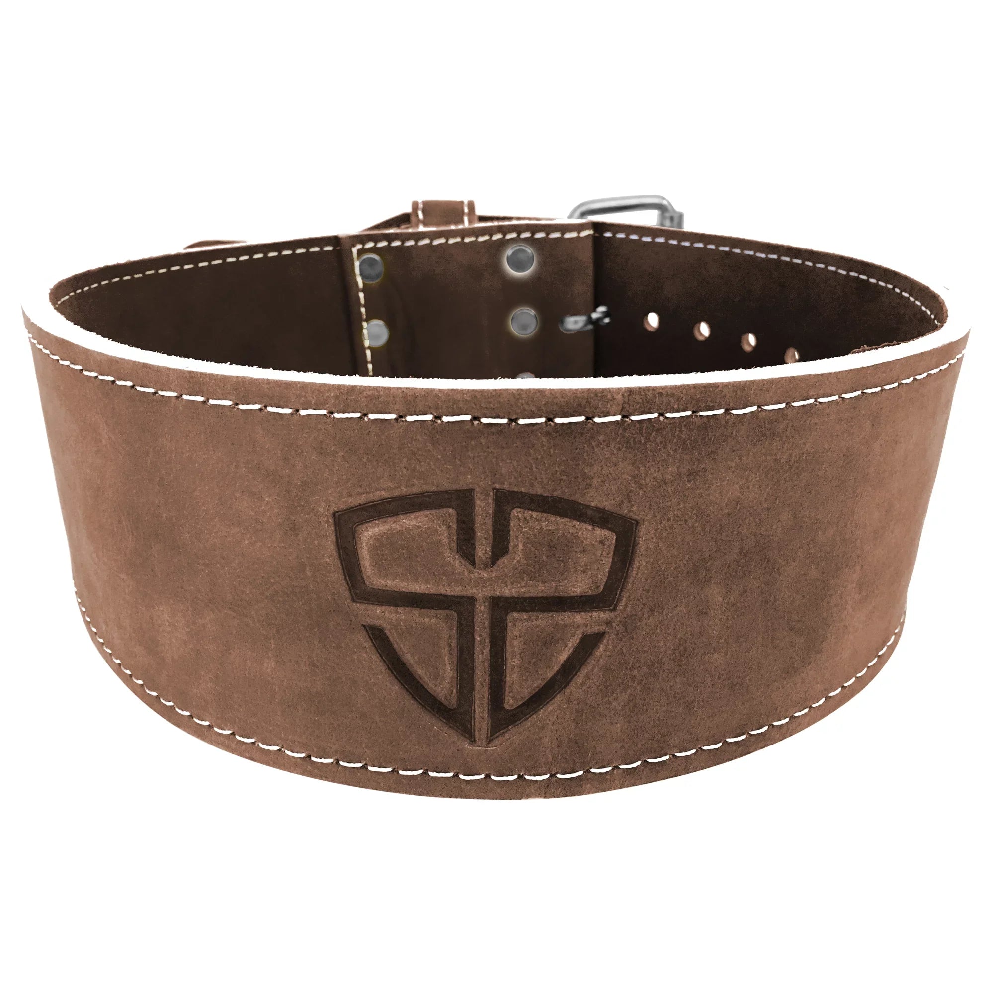 Belt Steel Brown Lifting Sweat - Tanned Leather Vegetable Natural Weight