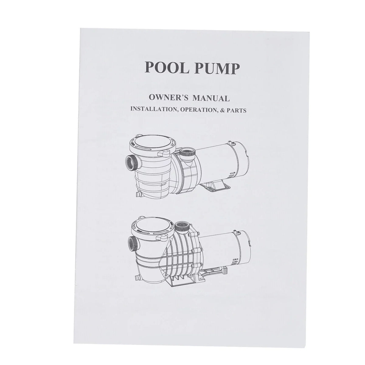 Denest Swimming Above Hbp1500¢¢ Inground/ 2.0hp Pump Ground Strainer 1500w with and Basket Pool Connectors