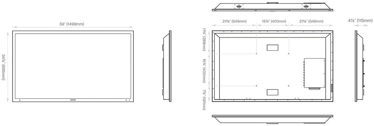 Year Weatherproof Full FDUF65CBS Shade Coverage by an Outdoor with Furrion 65" Additional (2021) TV 2 Protect 4K Series UHD Epic