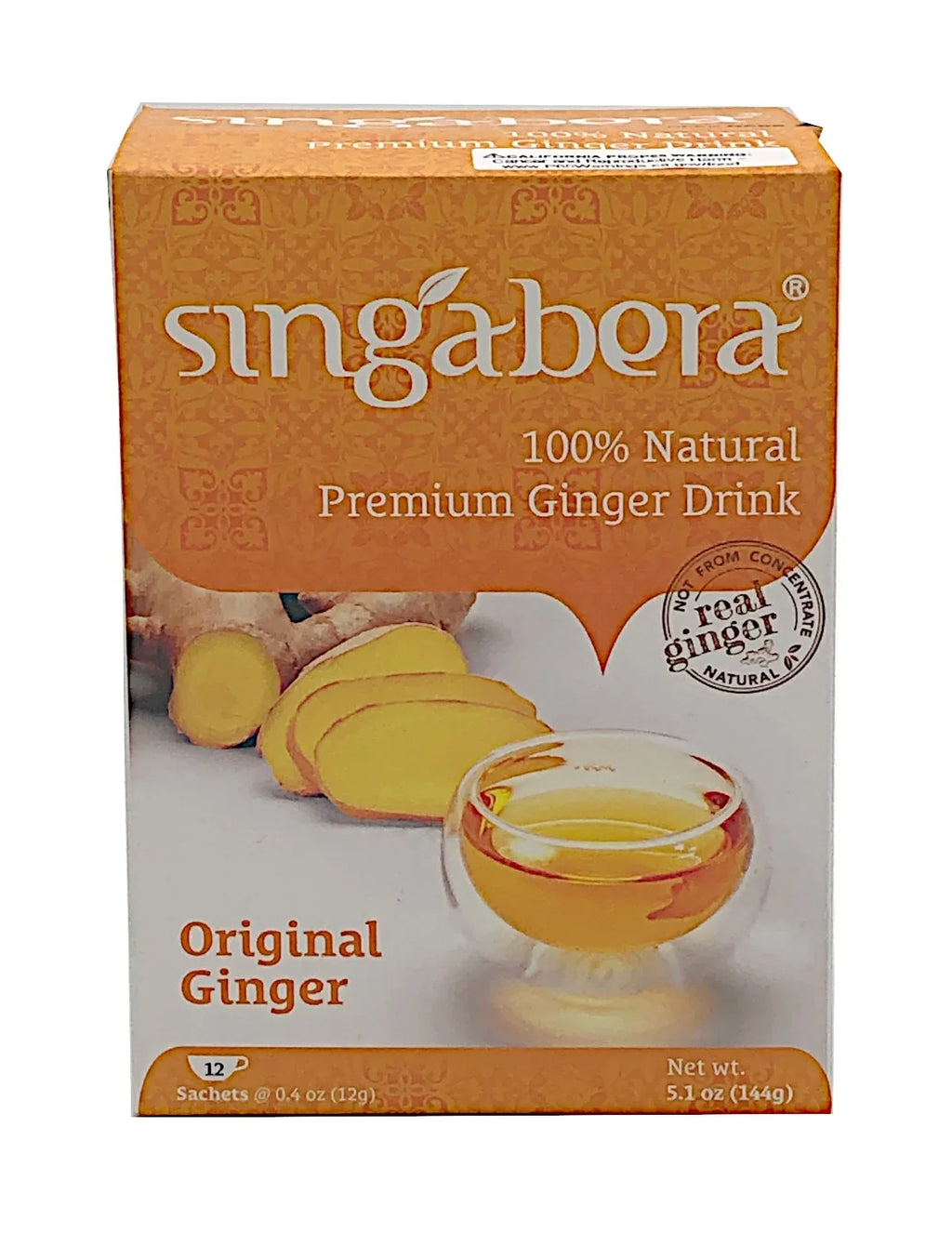 Singabera of 3 Original Ginger Pack Drink,