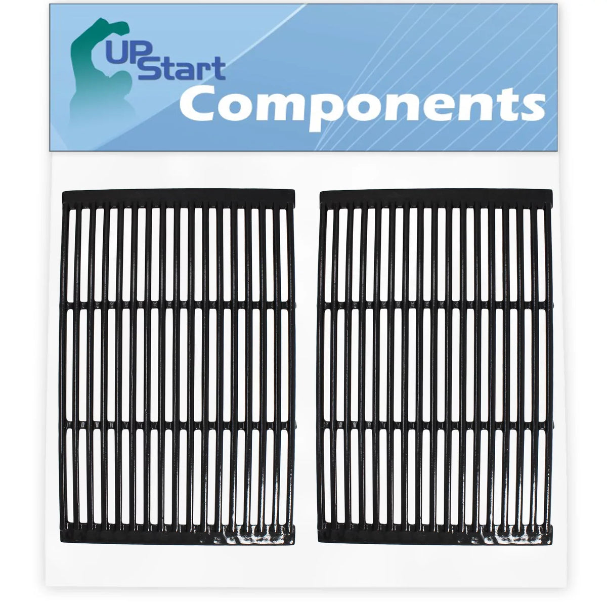 810-8532-S - Enameled Barbeque Grates 19" Grill Compatible BBQ Replacement for Porcelain Grid 2-Pack Cast Iron Cooking Charmglow Parts