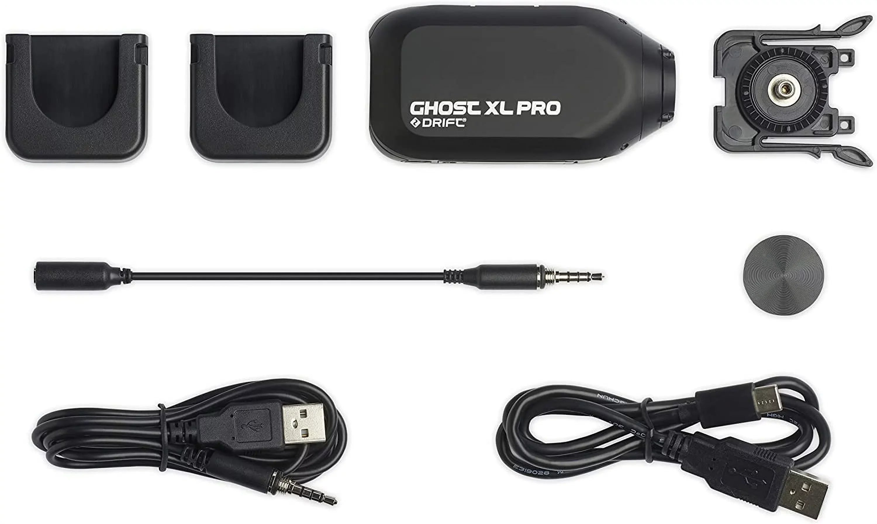 Ghost 4 Action Life Battery Stabilization Drift External Support Camera Hour XL Pro Wide Camera, Degree Mic 140 Image Angle 4K Waterproof